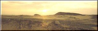Sonnenaufgang in der Wste