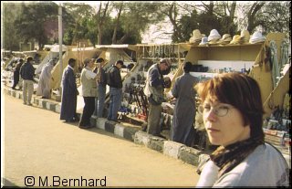 Andenkenstnde in Abu Simbel