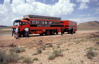 Unser Rotel-Bus mit Anhnger